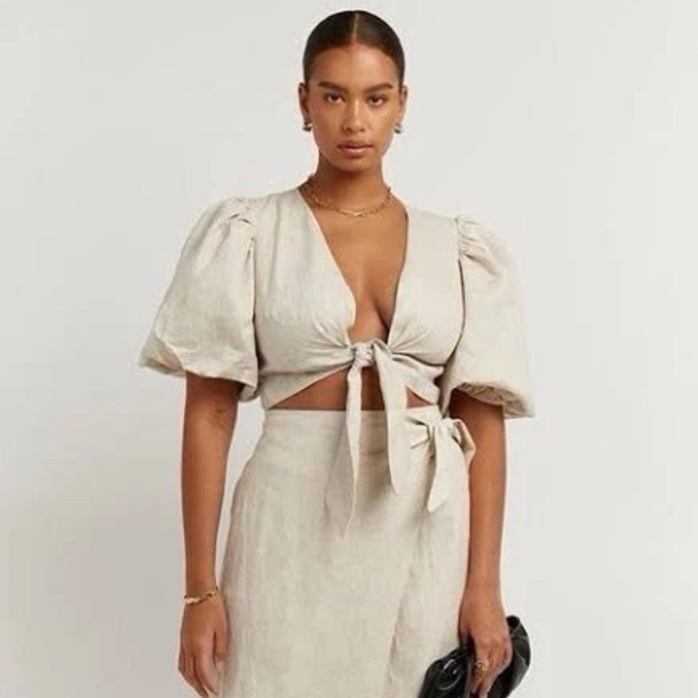 Dissh Hallie Linen Top